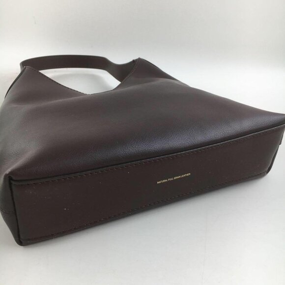 COACH Brooklyn 28 - Classic Leather Chic Tote Bag - BLACK - Picture 6 of 6